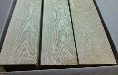 feuille en bois de chêne de 0.5mm de placage épais de plancher, grain droit de couronne d'amende