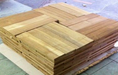 Stratifié en bois découpé en tranches de plancher de coupe, bois de teck plaquant 0,5 millimètres
