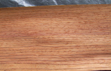 Placage de coupe de quart de bois de rose de Santos avec le grain droit fin