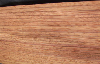 Placage de coupe de quart de bois de rose de Santos avec le grain droit fin