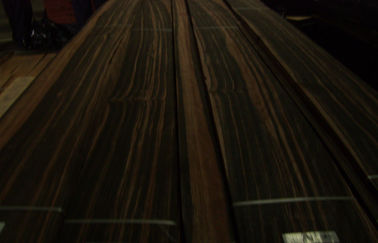 Épaisseur du placage découpée en tranches par bois d'ébène naturel 0.45mm avec une catégorie