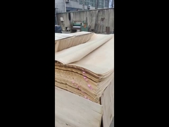 Feuilles de placage en bois de Sapele naturel 3D fumé, coupe quartier, pour la décoration hôtelière