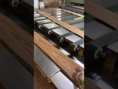 Coupe couronnée en placage de teck