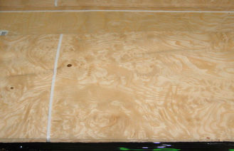 Placage en bois de noeud de frêne blanc avec des techniques découpées en tranches de coupe