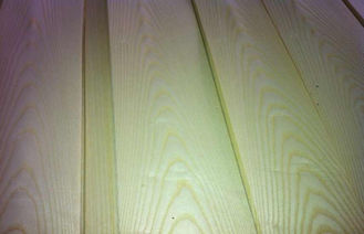 La porte Ash Natural Flexible Wood Veneer couvre l'épaisseur de l'élastique 0.45mm de coupe de couronne