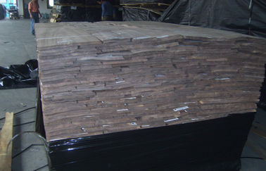Placage en bois coupé par couronne de noix noire, stratifiés en bois naturels