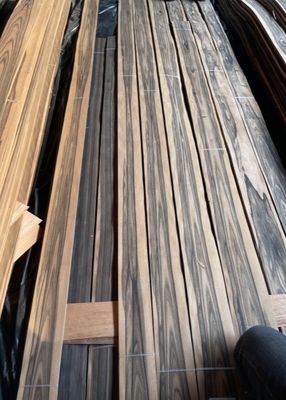 La meilleure qualité de feuille de placage en bois d'ébène naturel tranché en tranches pour contreplaqué