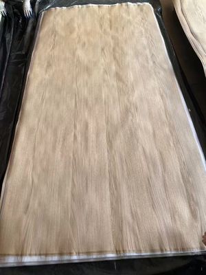 Coupe de faisceau de placage de couronne de chêne blanc américain en tranches naturelles