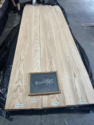 Feuilles de placage en chêne inachevé, texture lisse, pour projets de meubles en chêne sur mesure