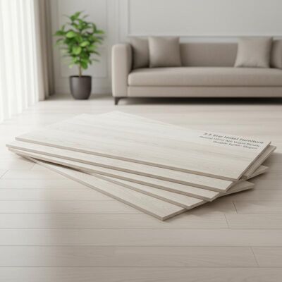 3-5 Star Hotel Furniture Natural White Ash Wood Panels 2500 640 Mm Durable Stylish and Elegant for Commercial Interiors