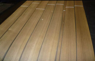 Le quart de meubles a coupé le placage, stratifiés de bois dur de teck de la Birmanie