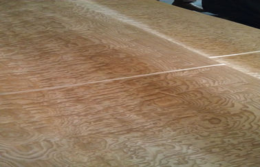 Épaisseur rotatoire de Burl Wood Veneer Sheets Decoration 0.5mm de coupe