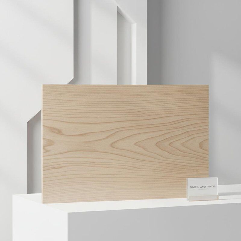 Placage en bois naturel Placage en bois de frêne Style moderne Choix parfait pour les designs de meubles d'hôtels 3-5 étoiles Offrant une apparence