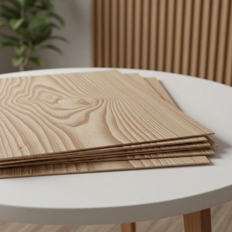 Faisceaux de faisceau de bois naturel de qualité AAA 2500 640 mm pour les panneaux de meubles et la décoration intérieure